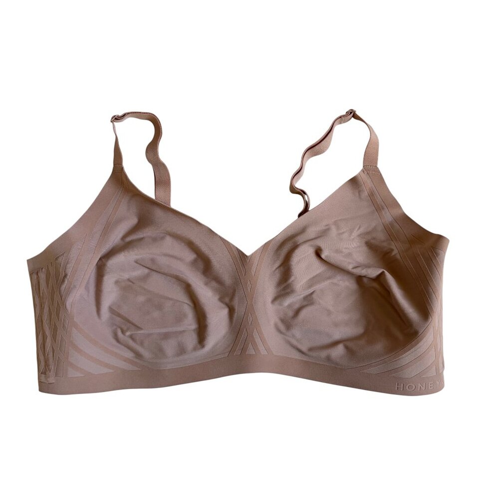 Honeylove Silhouette Bra (Sand) - Size 1x